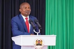 File image of Interior CS Kithure Kindiki.